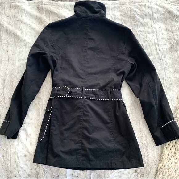 Marc Jacobs Black Cotton Button Up Belted Jacket - Picture 13 of 15